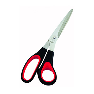 Tijeras universales, acero inoxidable, pulido, mango de plástico