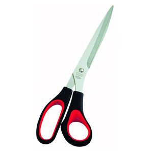 Tijeras universales, acero inoxidable, pulido, mango de plástico