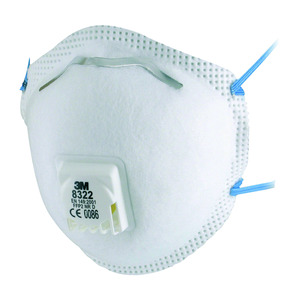 Máscaras de protección respiratoria Komfort-Program Serie 8300, mascarillas moldeadas