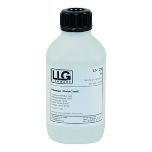 Soluciones de electrolitos LLG, KCl