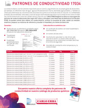 Conductivity standard 17034 (spanish version)