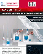 Automatic burette BURKLE