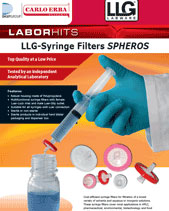 LLG - SPHEROS filters