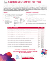 pH buffer solutions 17034 (spanish version)