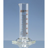 Cilindri graduati, vetro Borosilicato 3.3, forma bassa, classe B, graduazioni ambrate