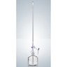 Buretta automatica secondo Pellet, 25 ml, grad. 0.05 ml, classe AS, DURAN®, vetro trasparente, conformità certificata, con rubinetto in PTFE, SENZA BOTTGLIA