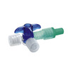 Rubinetto a tre vie Discofix C-3, blu